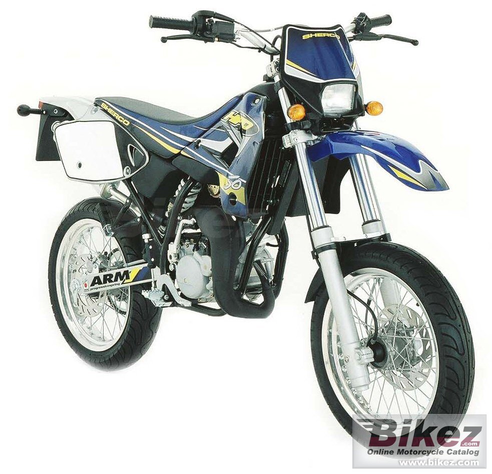 Big Sherco 50 cc sm picture and wallpaper from Bikez.com